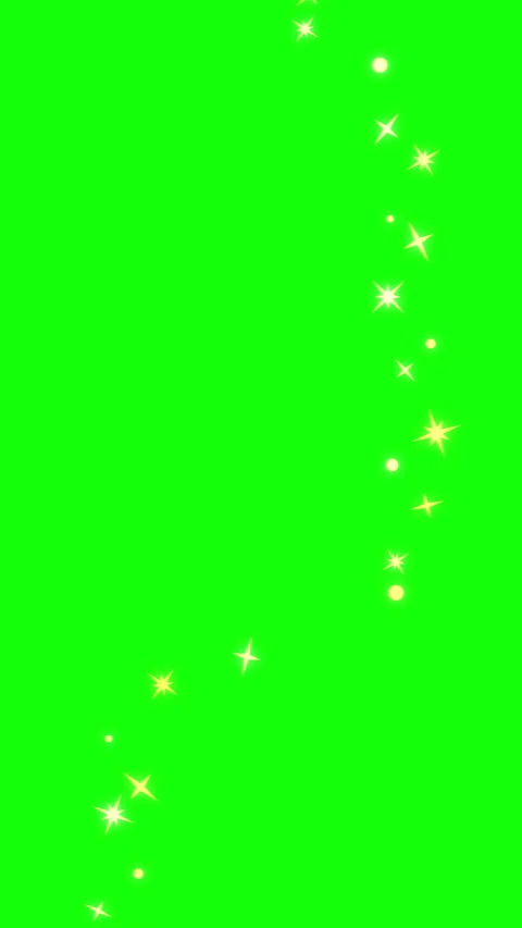 Green screen magic sparkles trail animation Vídeo Stock 346648572