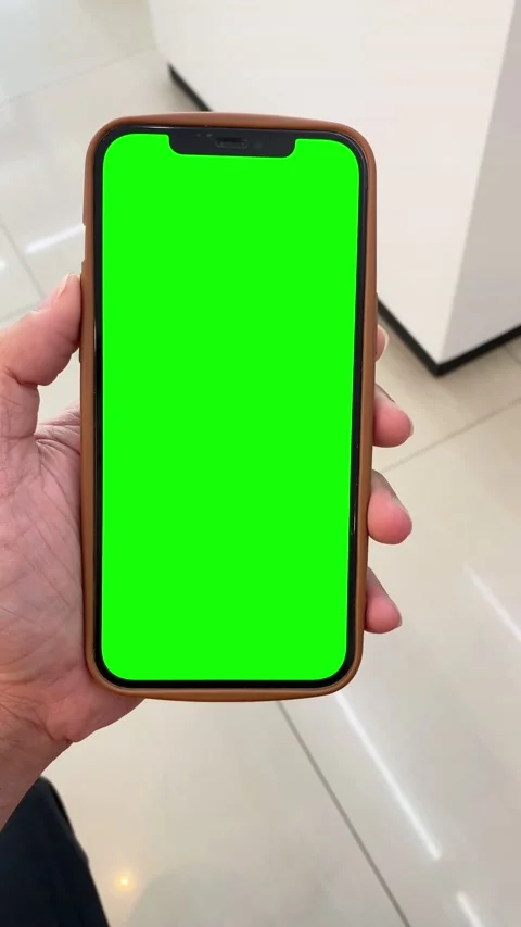 Green screen, mobile green screen, smartphone green screen, phone green screen Video stock 238408679