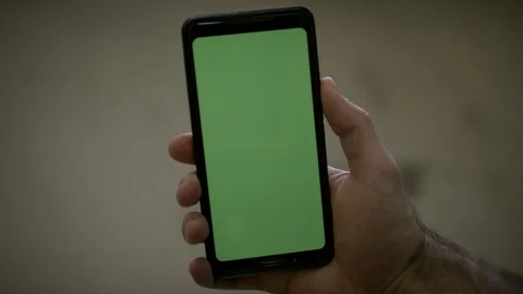 Green Screen Mobile phone Stock Footage 126614432