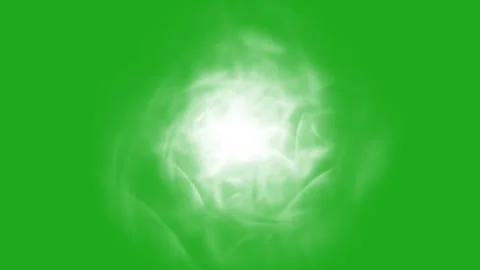 Green screen motion graphic of smoke from top view Stock Footage 322048816