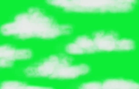 Green screen moving cloud video 库存影片 247533803