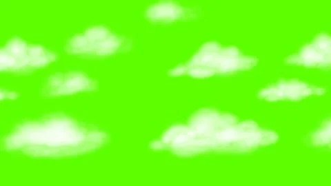 Green screen moving clouds 库存影片 247532682