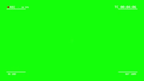 A green screen with the number 3 on it and screenshot of black background 스톡 동영상 345496355