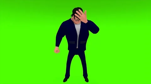 Green Screen Oh No Stock Footage 139750609