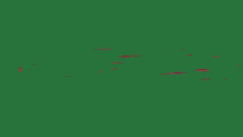 A green screen with an orange ball in the middle and yellow flame on it Vidéo 335682679