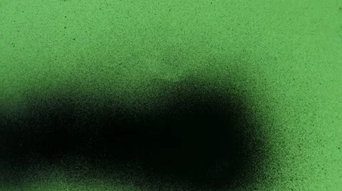 Green Screen is Painted Over with Paint Sprayer Stock Footage 58955956