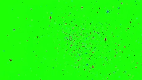 Green Screen Particle Explosion Effect Stock Footage 330920373