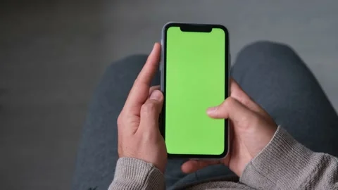Green screen phone app Stock Footage 236320238