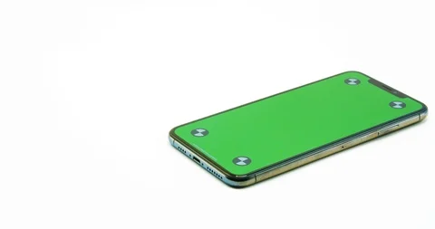 Green Screen Phone Stock Footage 95703428