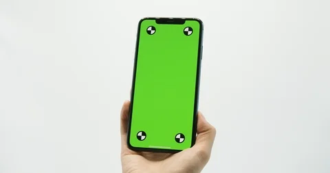 Green Screen Phone Stock Footage 95703453