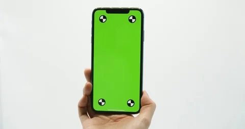 Green Screen Phone Stock Footage 95703479