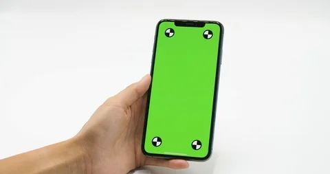 Green Screen Phone Stock Footage 95703495