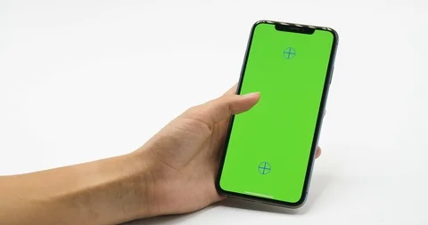 Green Screen Phone Stock Footage 95703499