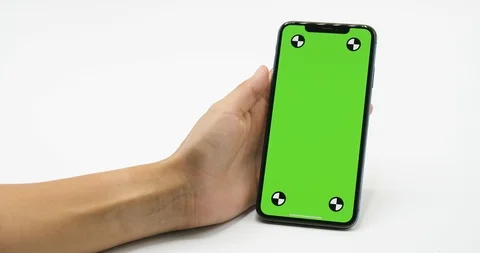 Green Screen Phone Stock Footage 95703500
