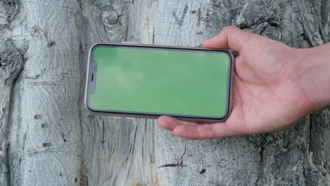 Green screen phone Stock Footage 242309760