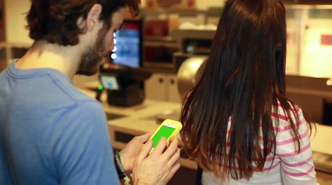 Green screen phone in use Stock Footage 46867267