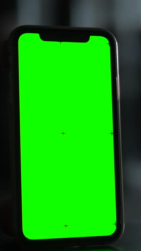Green screen phone vertical video Stock Footage 307912898