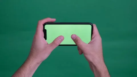 Green screen phone zoom in Stock Footage 271182571