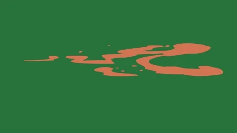 A green screen with picture of map and animated chromakey background style Video stock 335122463