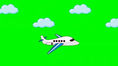 Green Screen Plane 動画素材 235535510