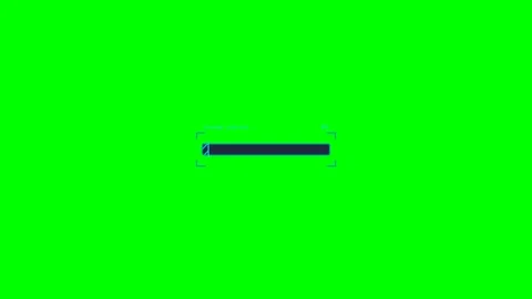 Green Screen Progress Bar 库存影片 339914836