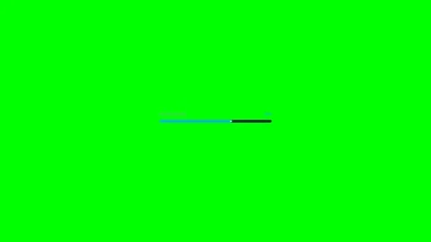 Green Screen Progress Bar Stock Footage 339914841