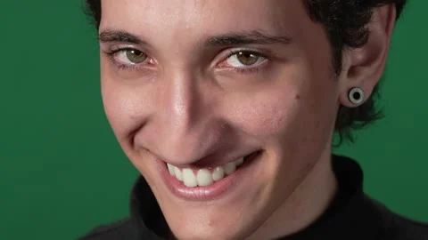 Green screen psycho millennial 2 Stock Footage 218061782