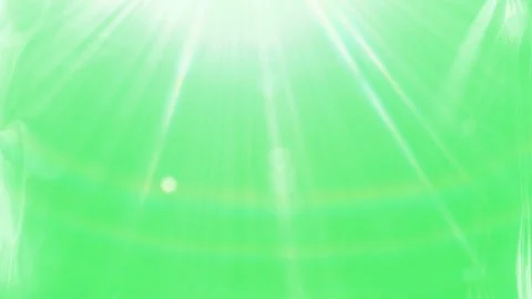 Green screen with radiant light beams Stock Footage 338217170