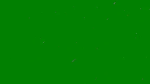 Green screen rain falling down white background snow animated chromakey Stock Footage 314064315