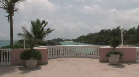 Green screen ready background: Tropical Paradise Stock Footage 464689