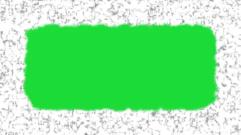 Green Screen Rectangles Growing During Dynamic Zoom Out With Textured Backg.. Stock Footage 340941841