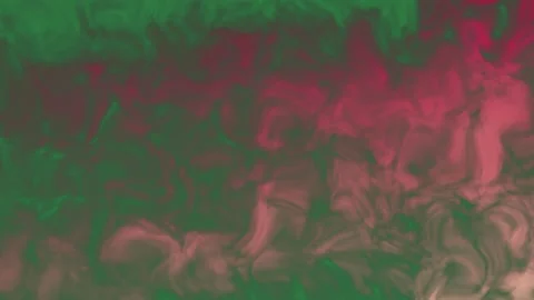 Green screen red abstract smoke expression style layers depth scene 스톡 동영상 335695915