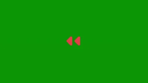 Green screen red arrow animated chromakey gesture composition colorful Stock Footage 314068236