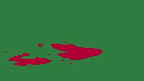 A green screen with red arrow on it and map fish animated chromakey background Видео 335065722