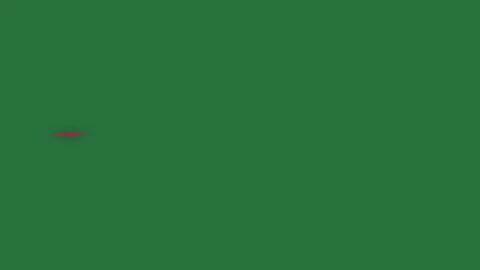 A green screen with red circle on it and fire in the middle background white Stock Footage 335681348
