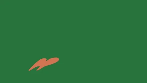 A green screen with red heart on it and animated chromakey background figure Video stock 335122453