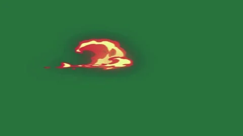 A green screen with red light on it and fire is burning background in the Stock Footage 335681399