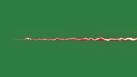 A green screen with red light on it and line an image of wave animated Stock Footage 335978005