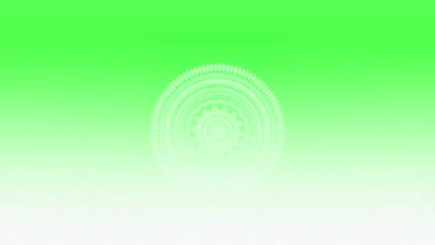 Green Screen Rotating Geometric Pattern – Soft Gradient Background Animation Video stock 313822396