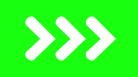 Green screen of running exit sign Stock Footage 289159581
