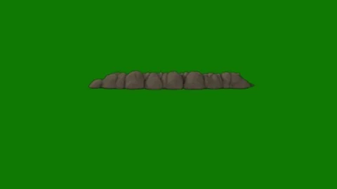 Green Screen Sand Storm Stock Footage 126398164