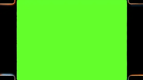 Green screen scan line moving animation Stock-Footage 346917484