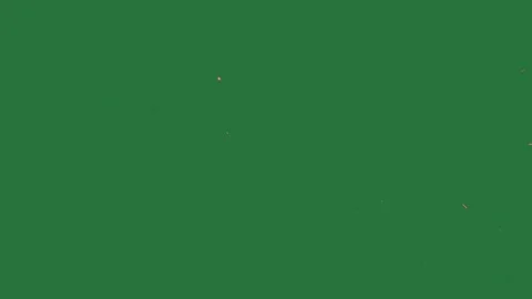 Green screen screen firework effect lot of small dots pieces paper green 스톡 동영상 336050940