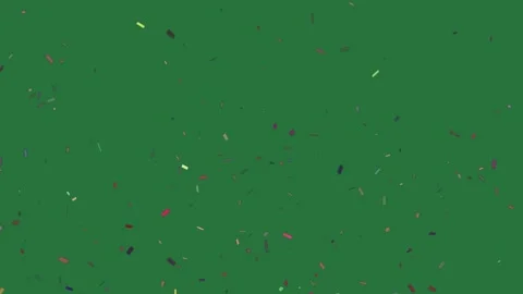 Green screen screen lot of confe confectional confections lots objects green Stock-Footage 335697025