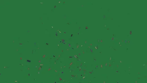 Green screen screen lot of confe confectional confections coning confecial Stock Footage 335988702