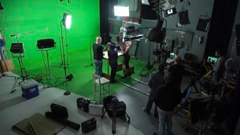 Green Screen Shoot Stock Photos