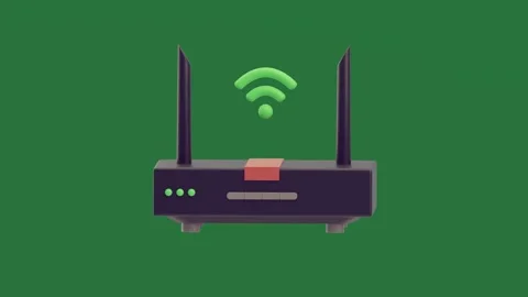 Green screen showing wireless device and button phone red green screen motion Stock Footage 335981113