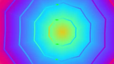 Green screen Simple aesthetic colourful gradient rainbow motion graphic Stock Footage 284853647