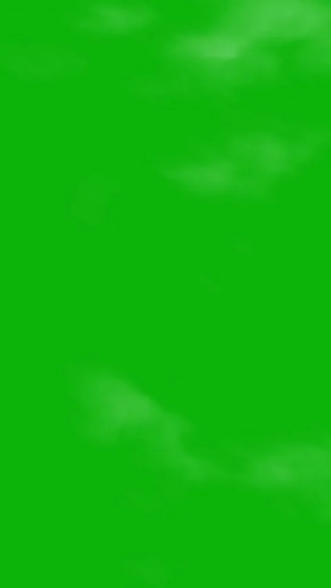 Green screen sky background with subtle clouds for compositing Stock Footage 339592520