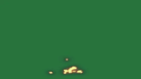 A green screen with small object in the middle and bunch of squares on it Stockbeeldmateriaal 335682137